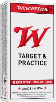 Show details for WIN Q4205 38SUP+P 130 FMJ 50/10 Picture of WIN Q4205 38SUP+P 130 FMJ 50/10