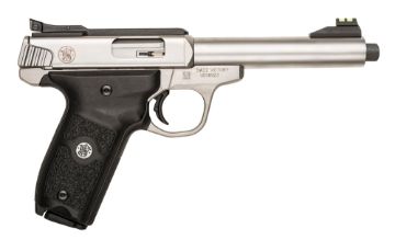Show details for S&W*VICTORY 10201 SW22 22LR TB 5.5 10R SS Picture of S&W*VICTORY 10201 SW22 22LR TB 5.5 10R SS