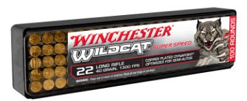 Show details for WIN WW22LRSSD 22LR WILDCAT SUP SPD 100/20 Picture of WIN WW22LRSSD 22LR WILDCAT SUP SPD 100/20