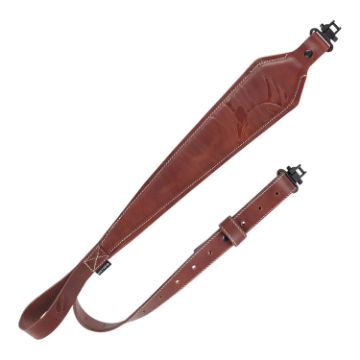 Show details for ALLEN 8510 LEATHER SLING DEER DEBOSS BROWN Picture of ALLEN 8510 LEATHER SLING DEER DEBOSS BROWN