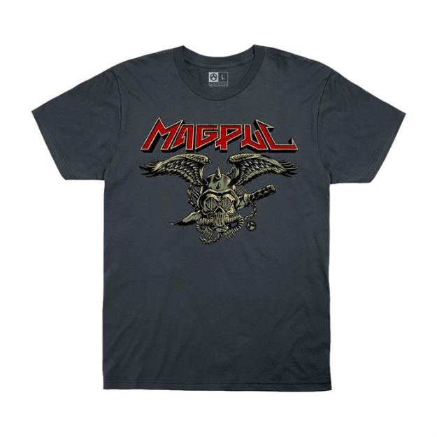 Picture of Heavy Metal Cotton T-Shirt Charcoal 2X-Large