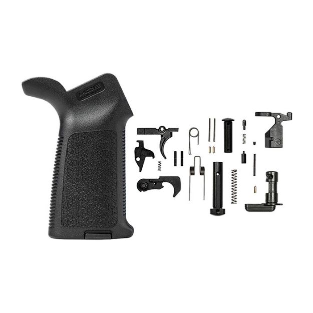 Picture of Epc Lower Parts Kit W/Moe Grip For Ar-15 Black