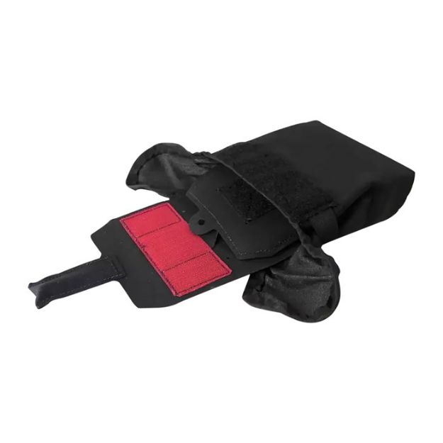 Picture of Trauma Kit Now! Essential Supplies Molle Mounted Black