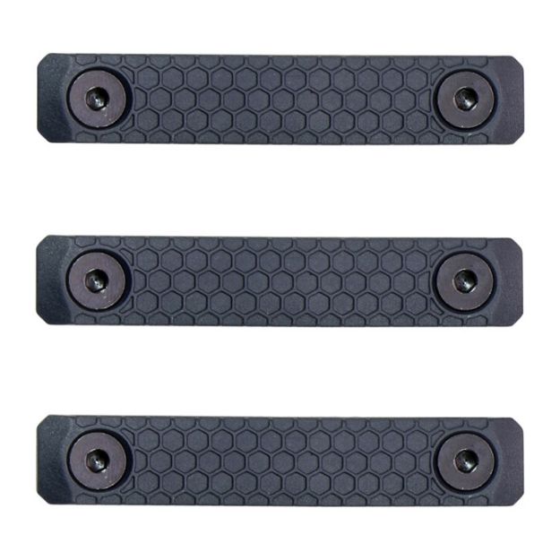 Picture of Slate Grip M-Lok Panels 2-Slot Slate Grey 3-Pack