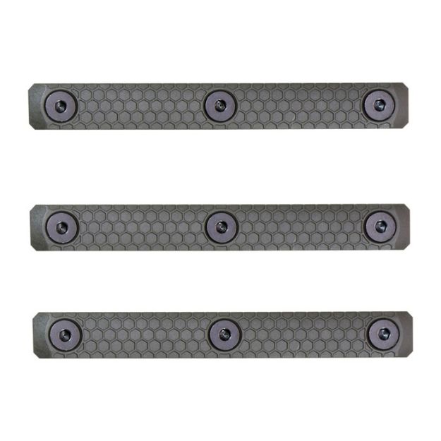 Picture of Slate Grip M-Lok Panels 3-Slot Od Green 3-Pack