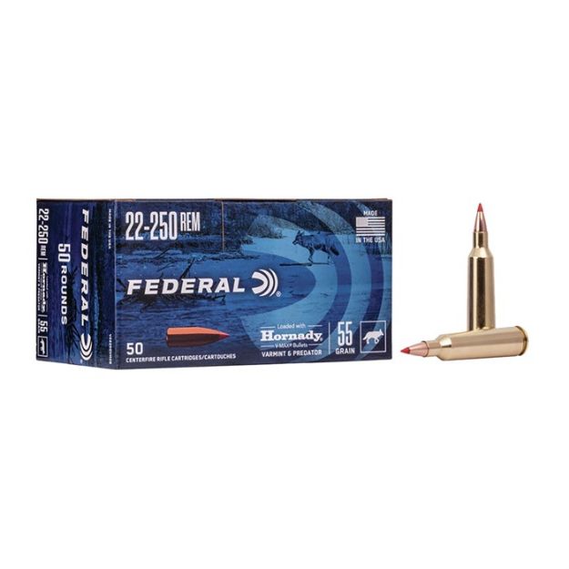 Picture of 22-250 Remington 55Gr V-Max 50/Box