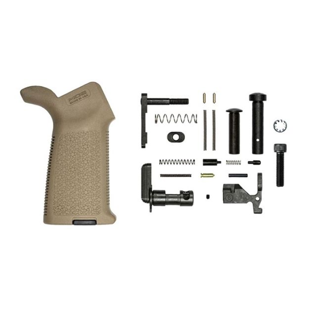Picture of M4e1 Lower Parts Kit W/Moe Grip, No Fcg For Ar-15 Fde