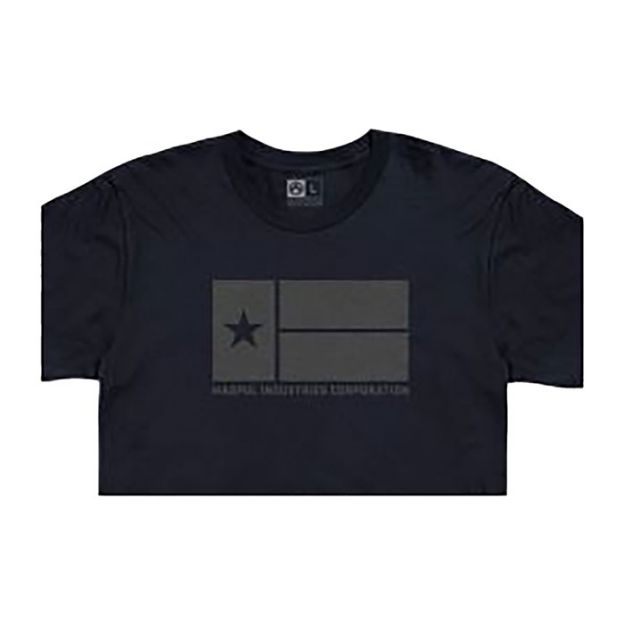 Picture of Lone Star Cotton T-Shirt Navy Small