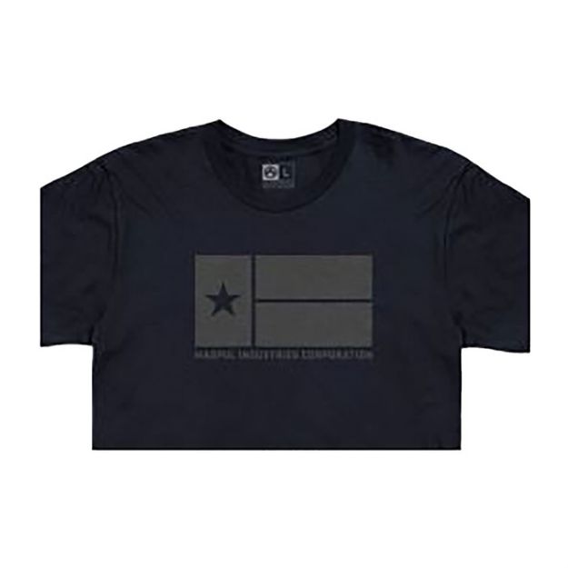Picture of Lone Star Cotton T-Shirt Navy Large