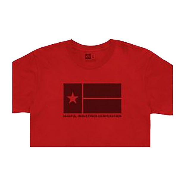 Picture of Lone Star Cotton T-Shirt Red Small