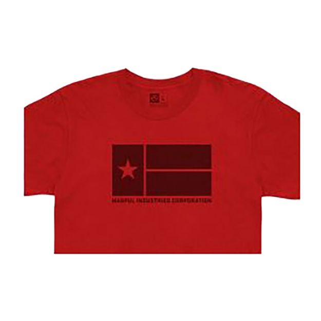 Picture of Lone Star Cotton T-Shirt Red X-Large