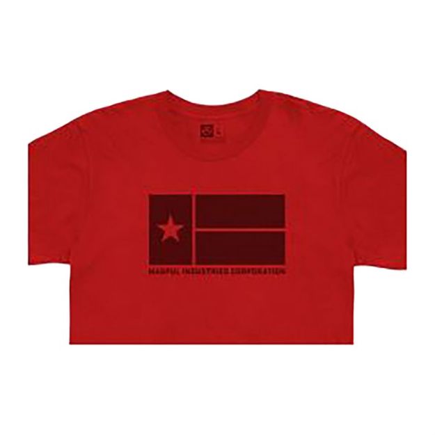 Picture of Lone Star Cotton T-Shirt Red 2X-Large