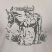 Picture of Burro Cotton T-Shirt Sm Silver