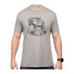Picture of Burro Cotton T-Shirt Md Silver