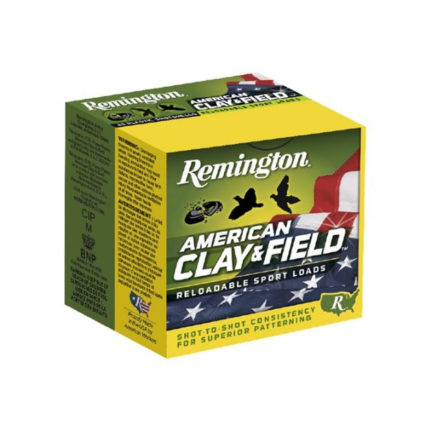 Picture of American Clay & Field 12 Gauge 2-3/4'' 1-1/8Oz #9 Shot 25/Box