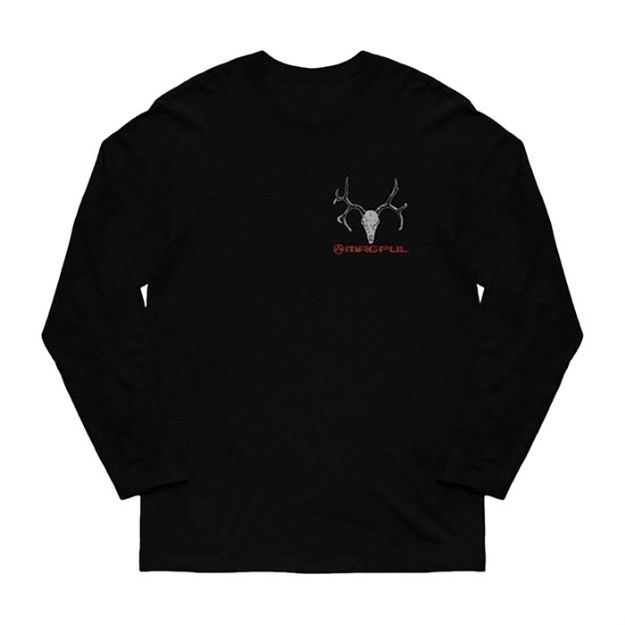 Picture of Muley Cotton Long Sleeve T-Shirt Black Small