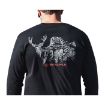 Picture of Muley Cotton Long Sleeve T-Shirt Black Small