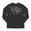 Picture of Muley Cotton Long Sleeve T-Shirt M Charcoal