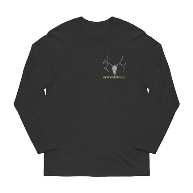 Picture of Muley Cotton Long Sleeve T-Shirt 3Xl Charcoal