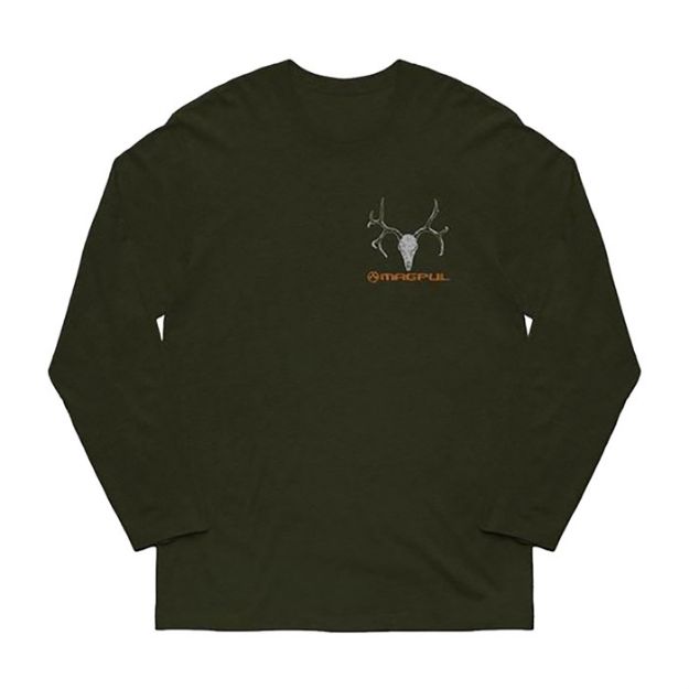 Picture of Muley Cotton Long Sleeve T-Shirt L Olive Drab