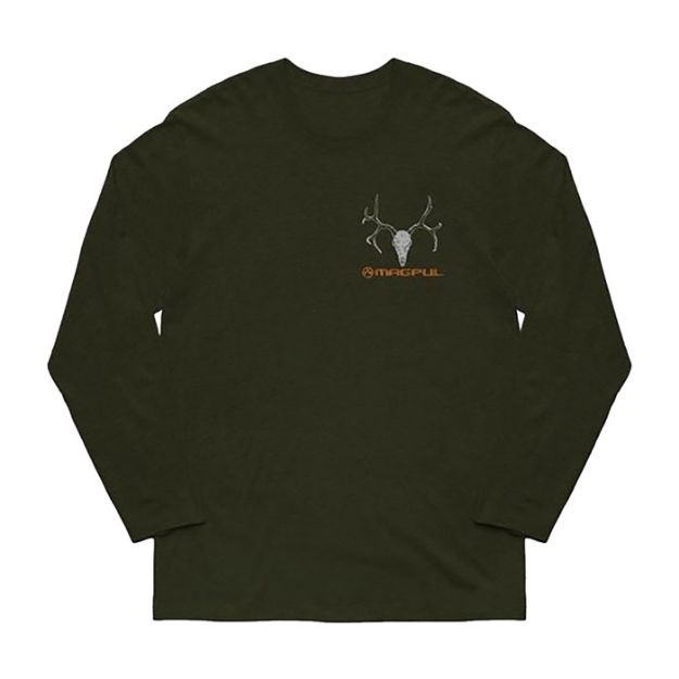 Picture of Muley Cotton Long Sleeve T-Shirt 3Xl Olive Drab