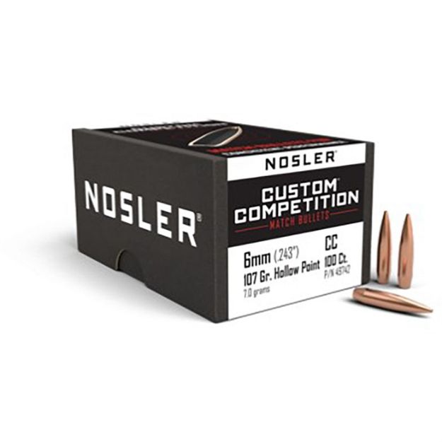 Picture of Custom Competition 6Mm (0.243'') Hpbt 107Gr 100/Box