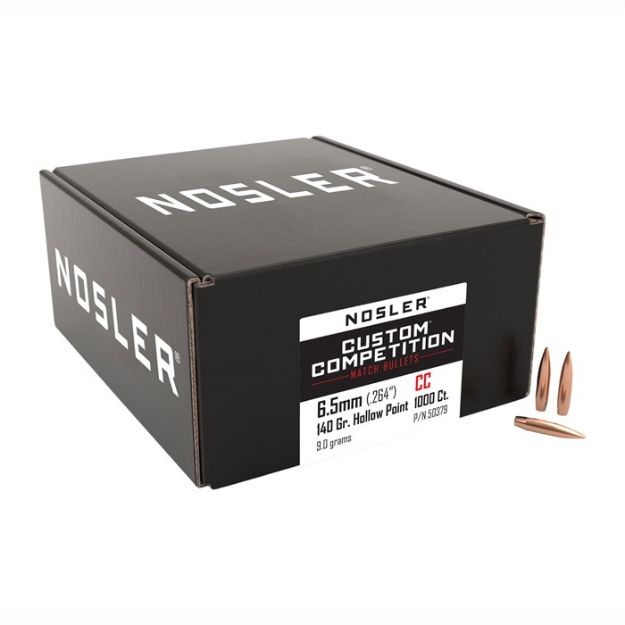 Picture of Custom Competition 6.5Mm (0.264'') Hpbt 140Gr 1,000/Box