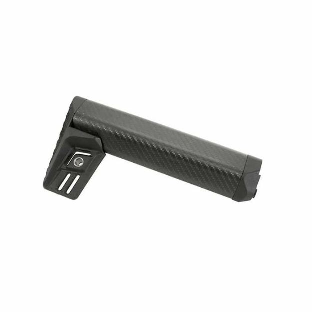 Picture of Lancer Round Carbon Fiber Stock Fixed A1 Length Black