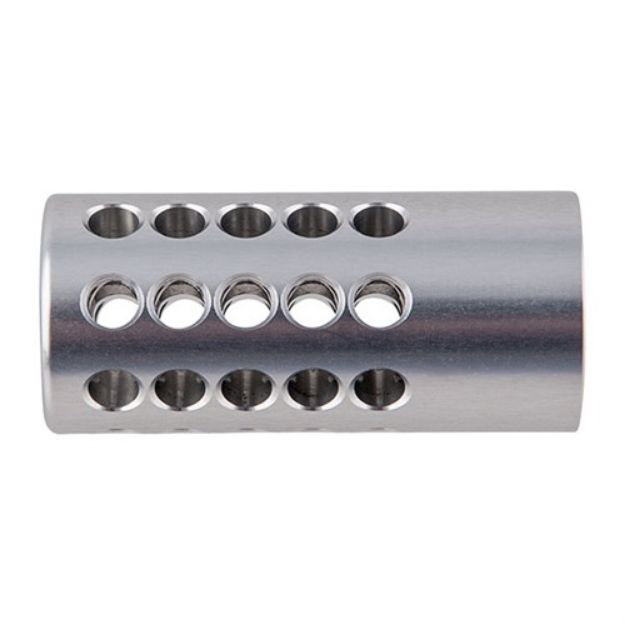 Picture of Compensator 22 Caliber 1/2-28 Aluminum Silver