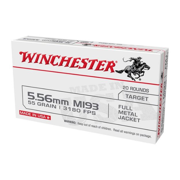 Picture of Usa White Box 5.56Mm Nato 55Gr Full Metal Jacket 420/Box