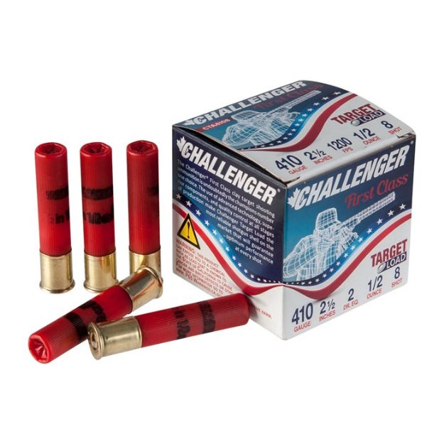 Picture of First Class Target Load 410 Bore 2-1/2'' 1/2Oz #8 Shot 250/Cs