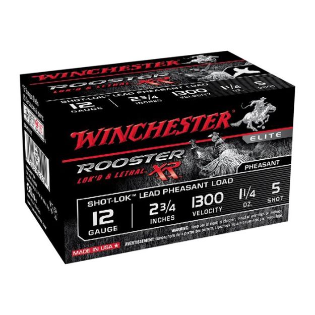 Picture of 12 Gauge 2-3/4'' 1-1/4Oz #5 Plated Lead Shot 15/Box