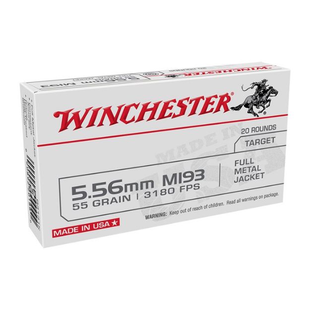 Picture of Usa White Box 5.56Mm Nato 55Gr Full Metal Jacket 200/Box