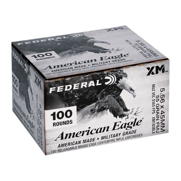 Picture of 5.56Mm Nato 55Gr Fmj 100/Box