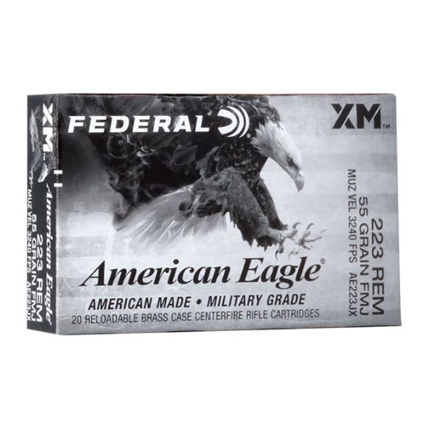 Picture of 223 Remington 55Gr Fmj 20/Box