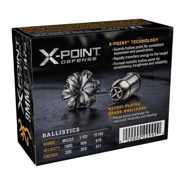 Picture of 9Mm Luger 147Gr X-Point 20/Box