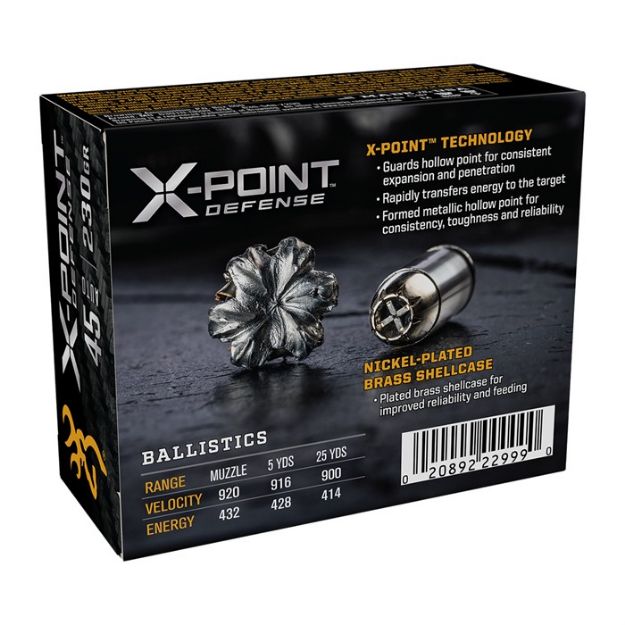 Picture of 45 Auto 230Gr X-Point 20/Box