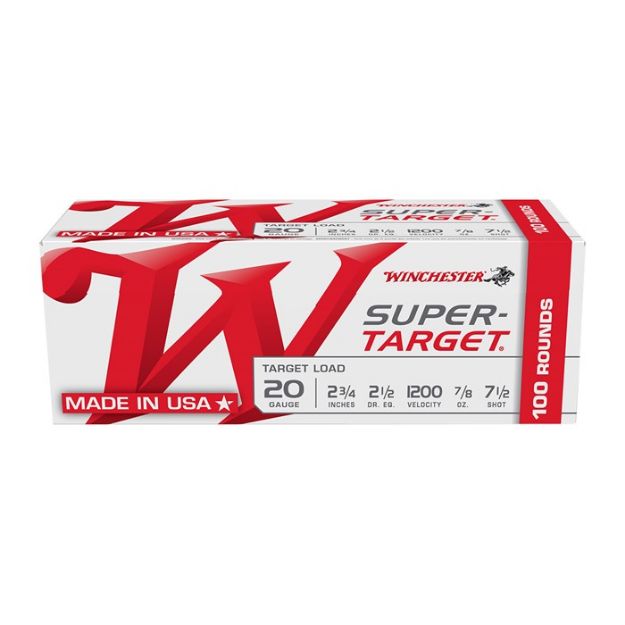 Picture of Super Target 20 Gauge 2-3/4'' 7/8 Oz #7.5 Shot 100/Box