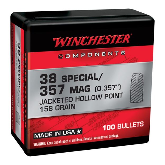 Picture of 38 Caliber (0.357'') 158Gr Jacketed Hp Notched 100/Box