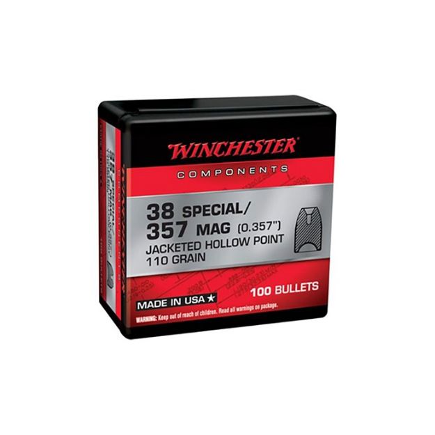 Picture of 38 Caliber (0.357'') 110Gr Jacketed Hp Notched 100/Box
