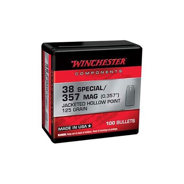 Picture of 38 Caliber (0.357'') 125Gr Jacketed Hp Notched 100/Box