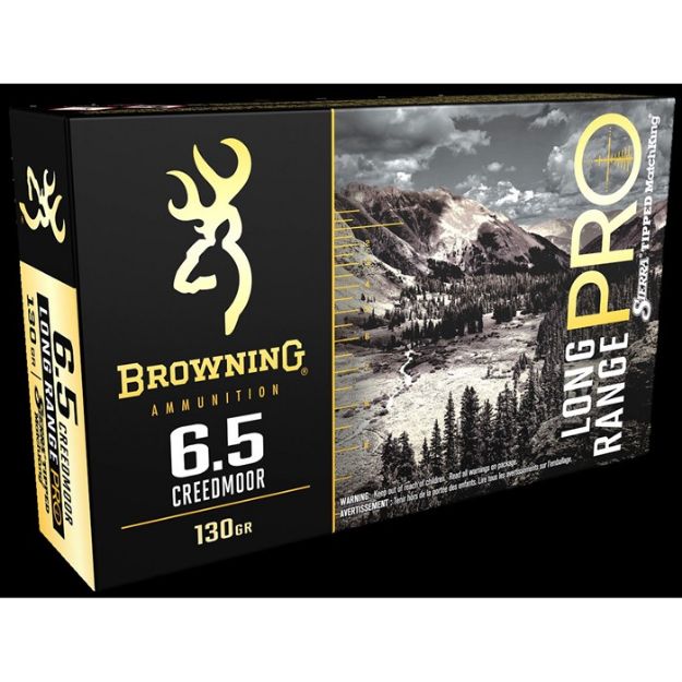 Picture of 6.5 Creedmoor 130Gr Sierra Tipped Matchking Boat Tail 20/Box