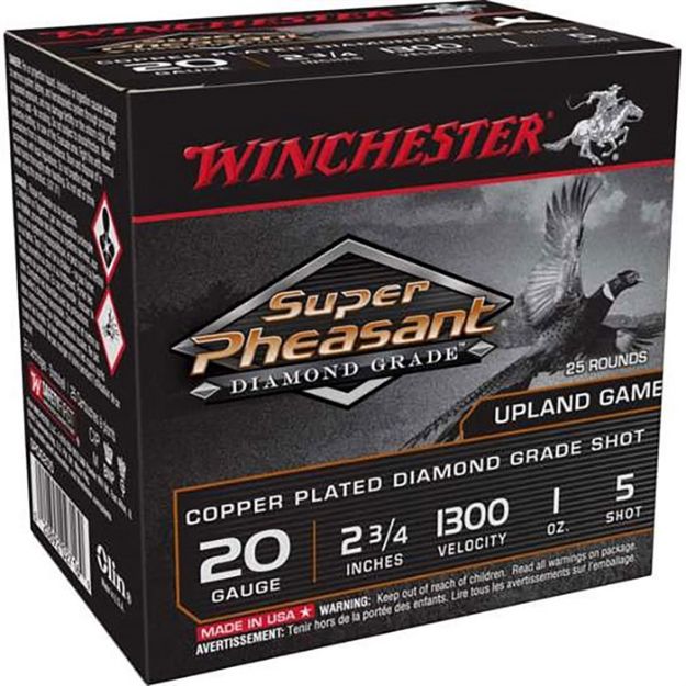 Picture of Super Pheasant 20 Gauge 2-3/4'' 1Oz #5 Shot 25/Box