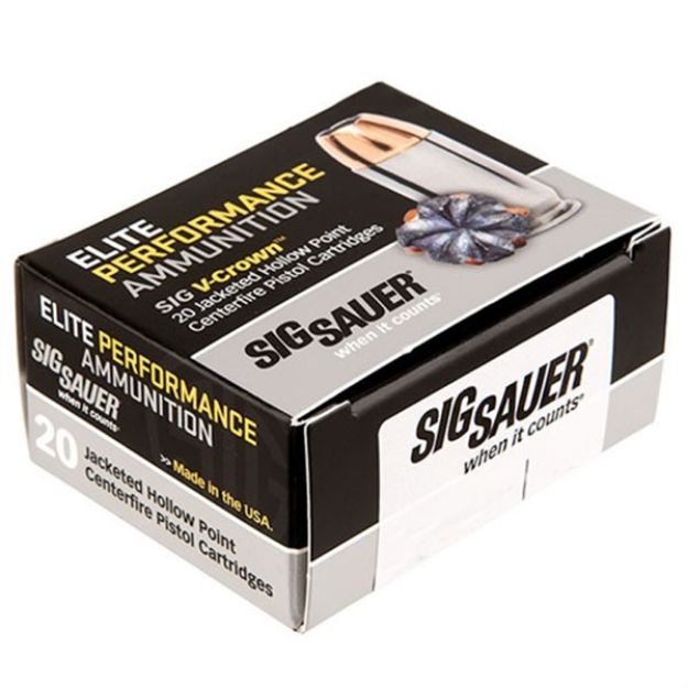 Picture of 38 Super +P 125Gr Jacketed Hollow Point 20/Box