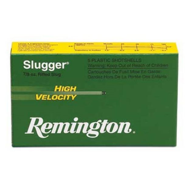 Picture of 12 Gauge 2-3/4'' 7/8 Oz Rifled Slug 5/Box