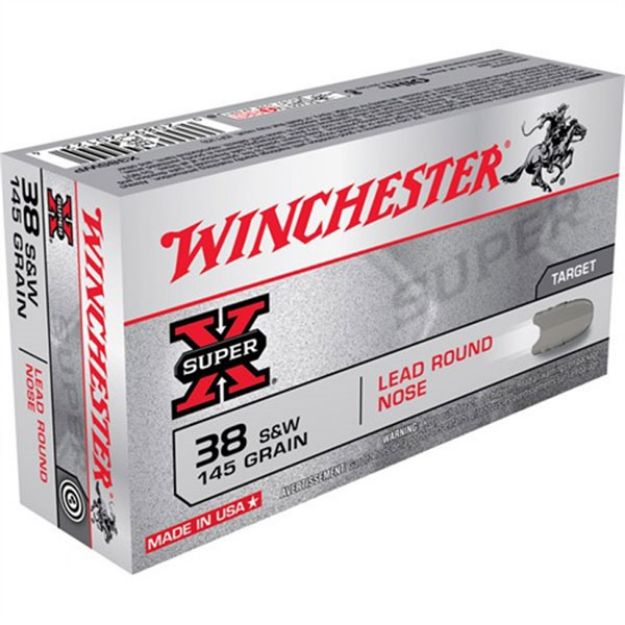 Picture of 38 S&W 145Gr Lead Round Nose 50/Box