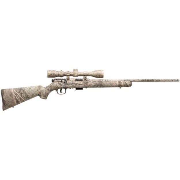Picture of Savage 93R17 Xp Brush Camo 17 Hmr 22''  W/3-9X40 Scope