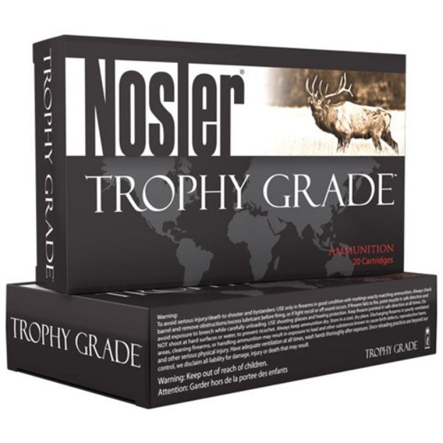 Picture of Nosler Trophy Grade Ammo 338 Win Mag 225Gr Accubond 20/Bx