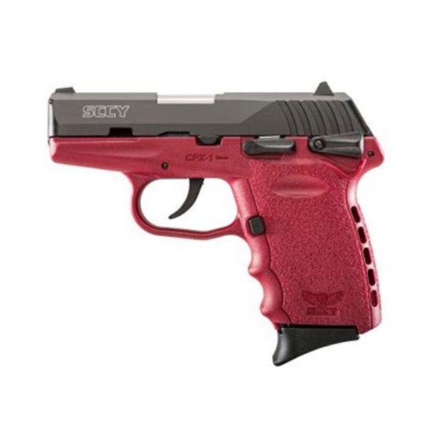 Picture of Sccy Cpx-1 Cbcr 9Mm Black/Crimson (Double Sided Safety)