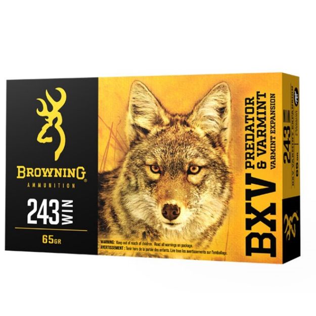 Picture of Browning Ammo Bxv 22 Hornet 35 Gr 3100 Fps 20Bx